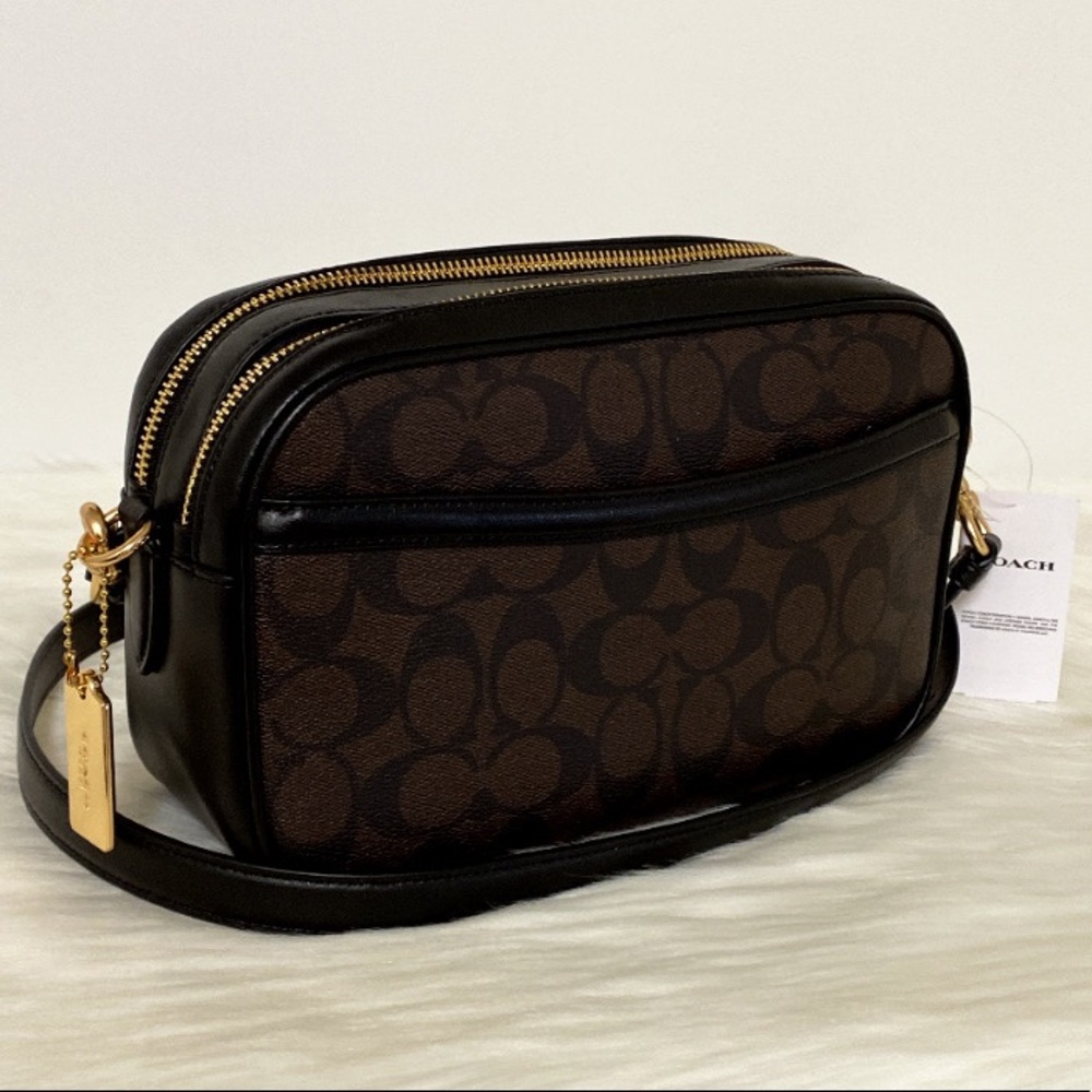 New💃Coach Jes CrossbodyBag In Signature Canvas - Picture 7 of 10